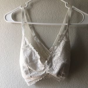 White bralette